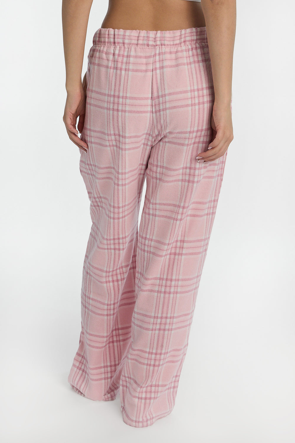 Pantalon de pyjama en flanelle à jambe large Pantalon de pyjama en flanelle à jambe large