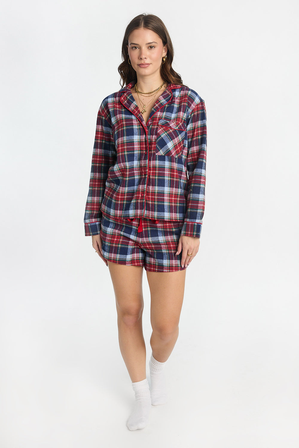Short de pyjama en flanelle Short de pyjama en flanelle