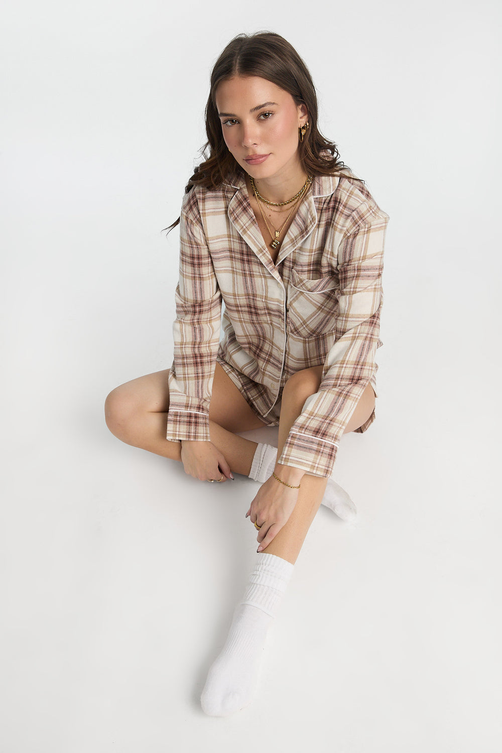 Short de pyjama en flanelle Short de pyjama en flanelle