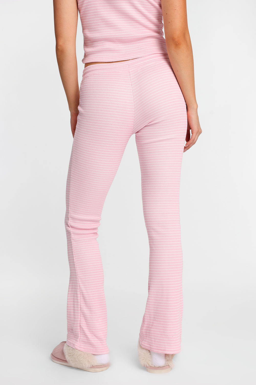Waffle Knit Bootcut Pajama Pants Waffle Knit Bootcut Pajama Pants