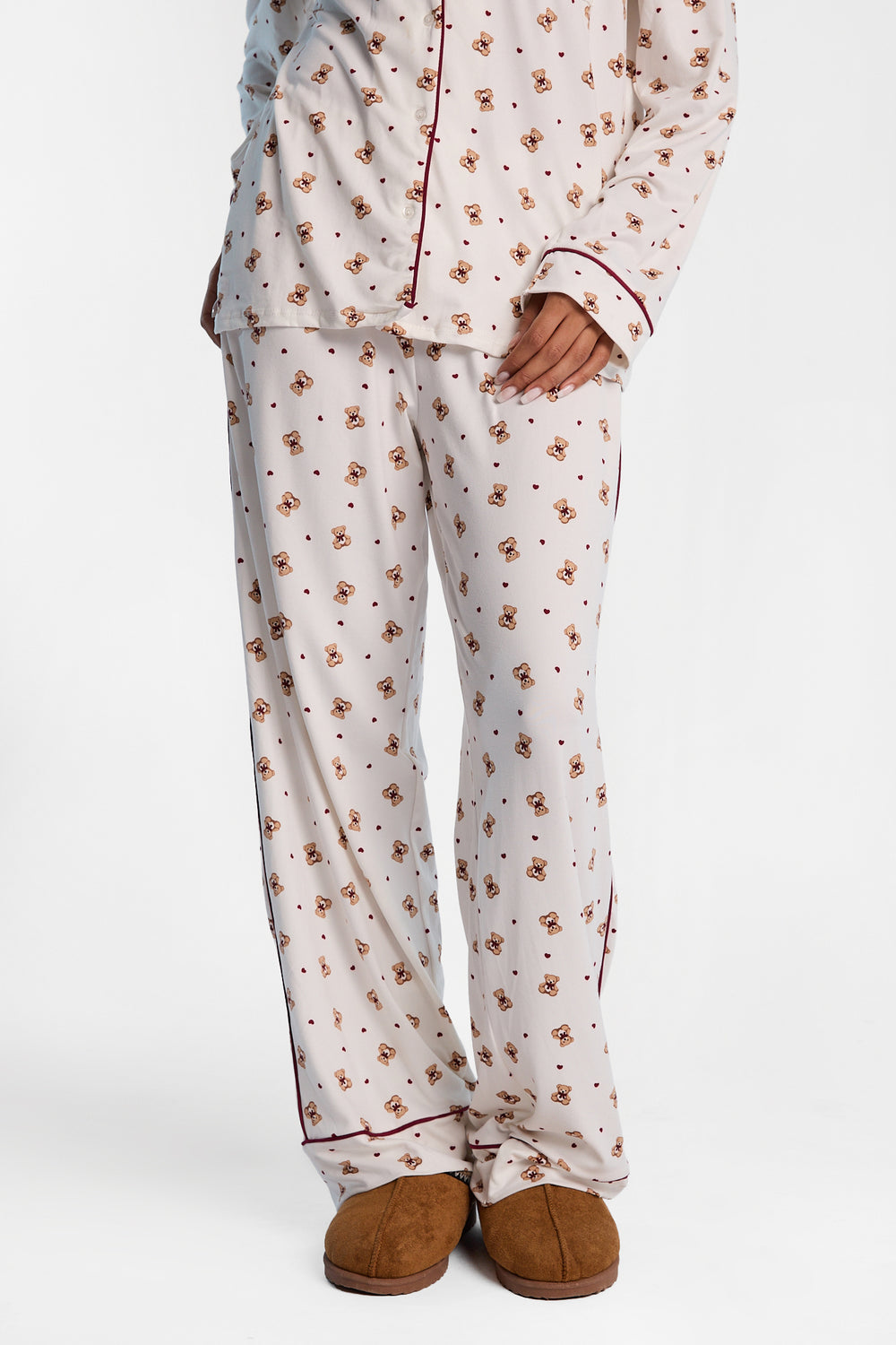 Super Soft Pajama Dad Long Sleeve Shirt & Pants 2-Piece Set Super Soft Pajama Dad Long Sleeve Shirt & Pants 2-Piece Set