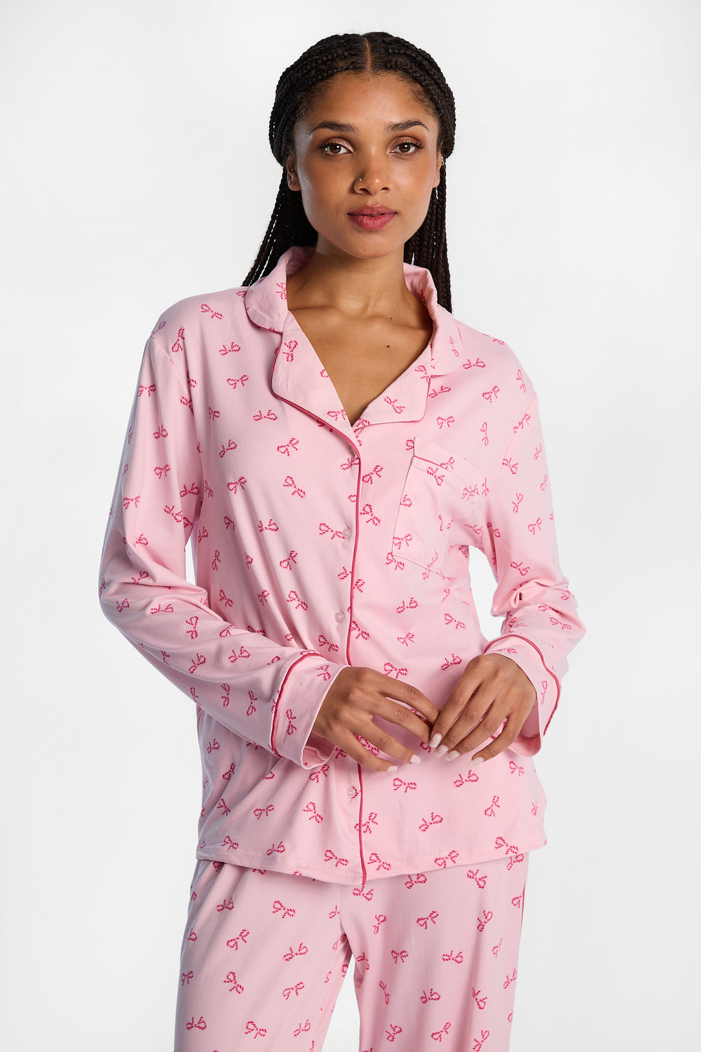 Super Soft Pajama Dad Long Sleeve Shirt & Pants 2-Piece Set Super Soft Pajama Dad Long Sleeve Shirt & Pants 2-Piece Set