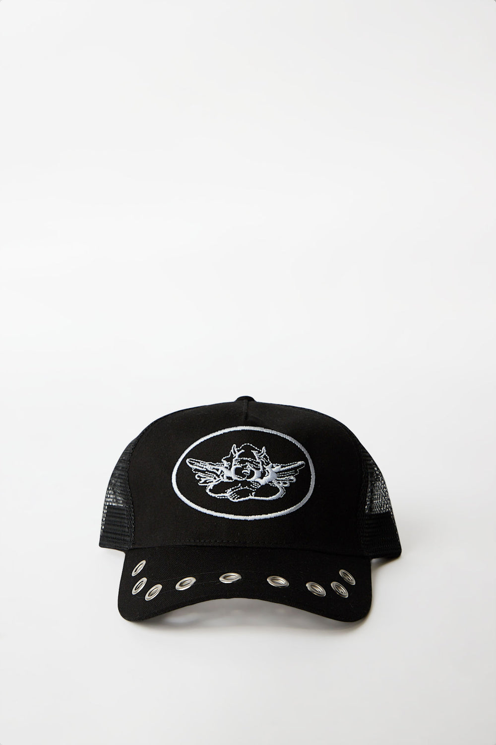 Angel Embroidered Trucker Cap Angel Embroidered Trucker Cap
