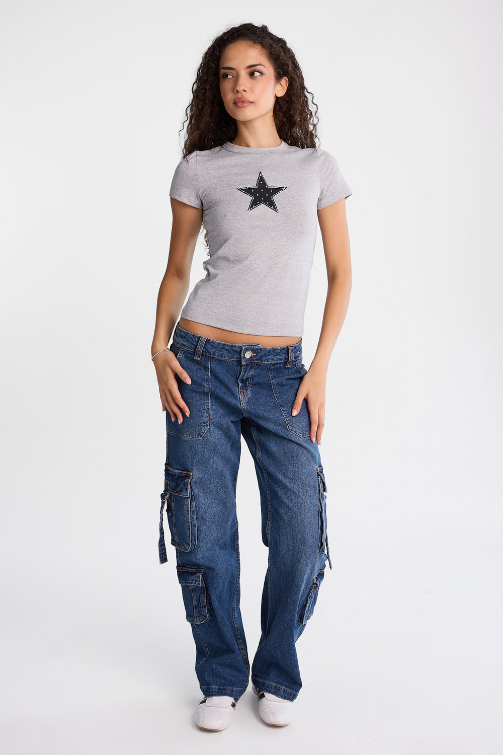 Polka Dot Star Super Soft Graphic Tee Polka Dot Star Super Soft Graphic Tee