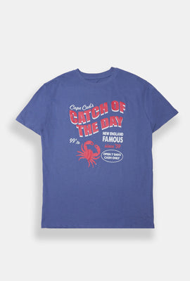 Catch Of The Day Graphic Boyfriend Tee