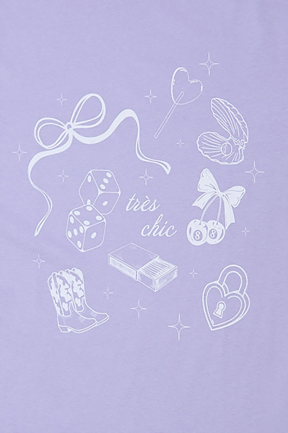 Très Chic Graphic Boyfriend Tee Très Chic Graphic Boyfriend Tee