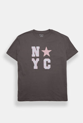NYC Star Graphic Boyfriend Tee