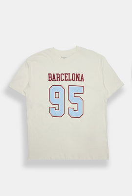 Barcelona Graphic Boyfriend Tee