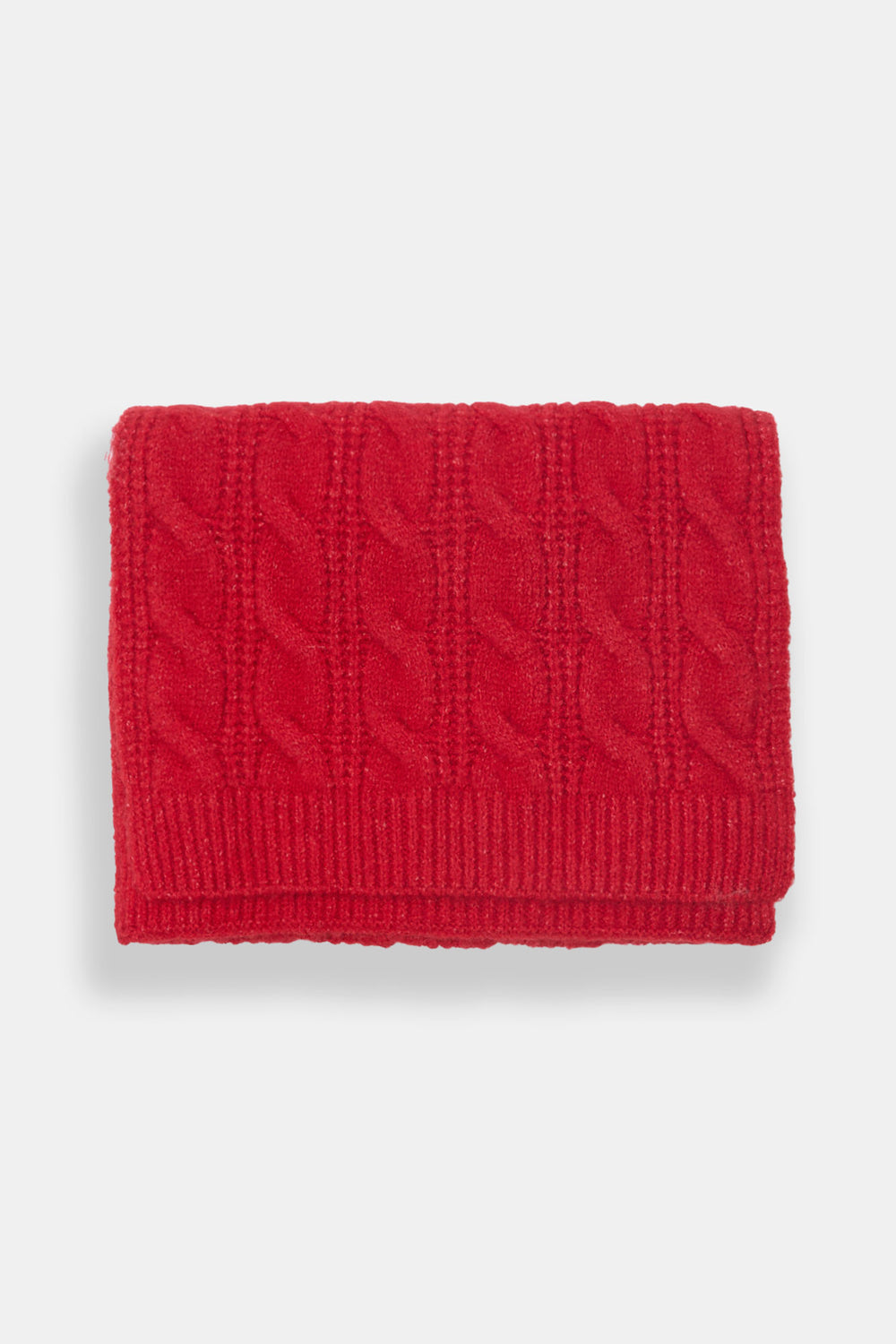 Écharpe en tricot torsadé Écharpe en tricot torsadé
