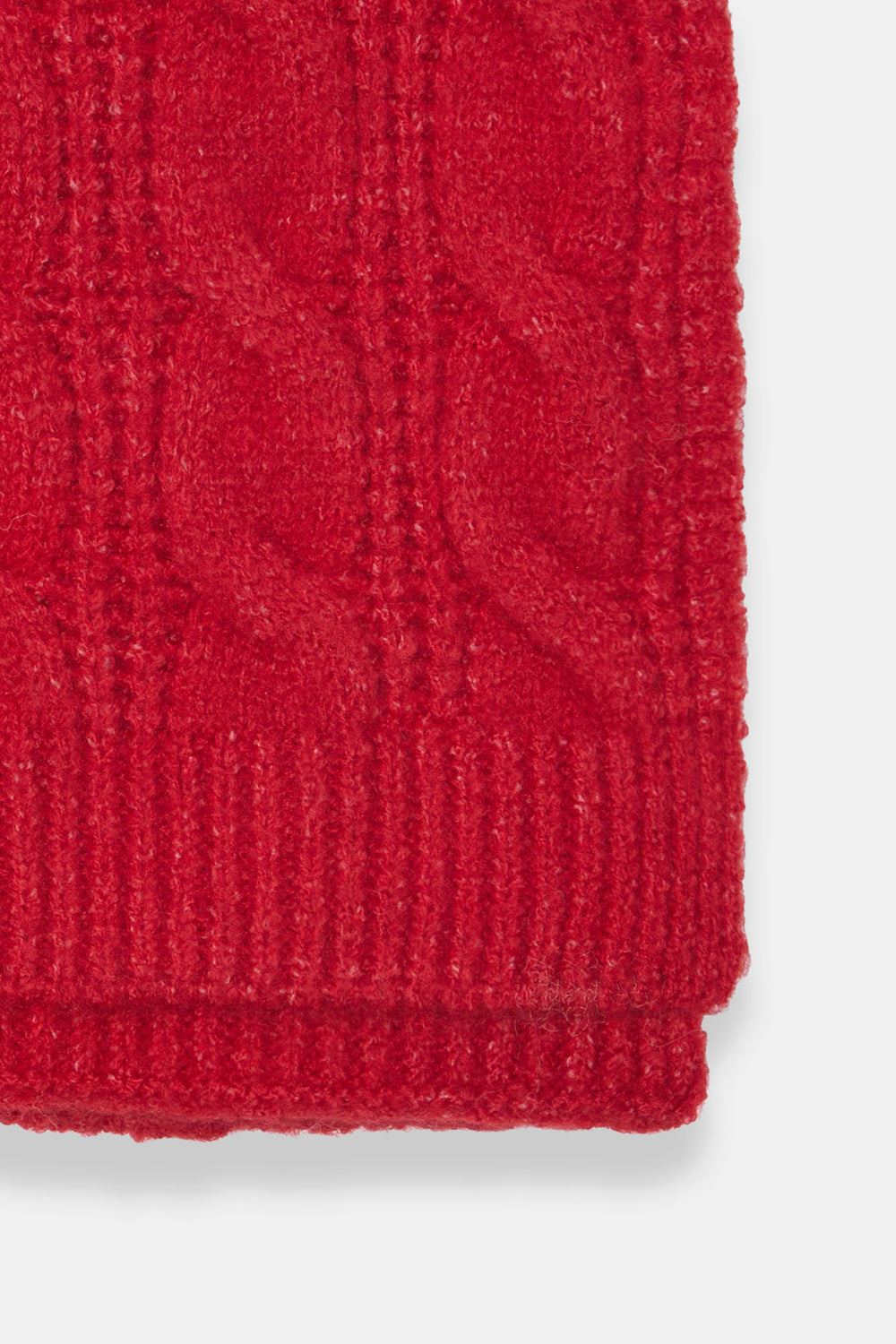 Écharpe en tricot torsadé Écharpe en tricot torsadé