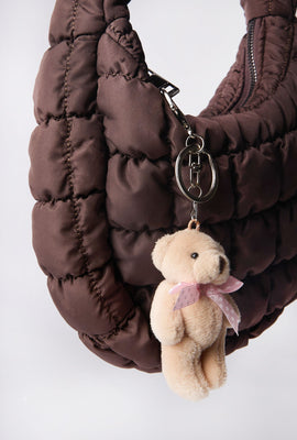 Porte-clés ours en peluche