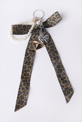 Bow & Pearls Bag Charm