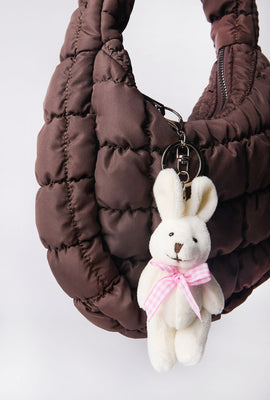 Plush Bunny Keychain
