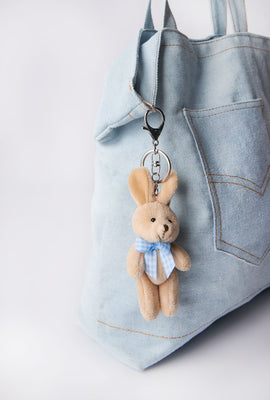 Plush Bunny Keychain