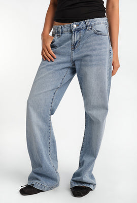 Low Rise Bootcut Jeans