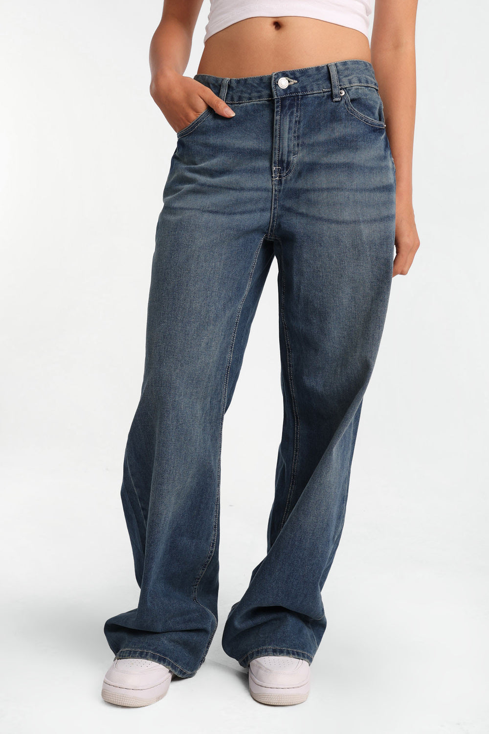 Jean ample taille basse Jean ample taille basse