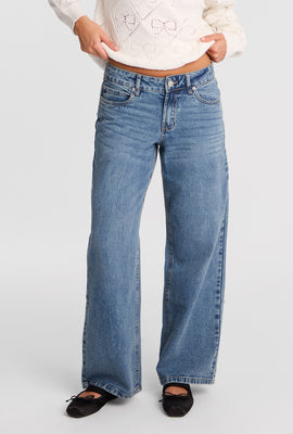 Jean ample taille basse Chloe