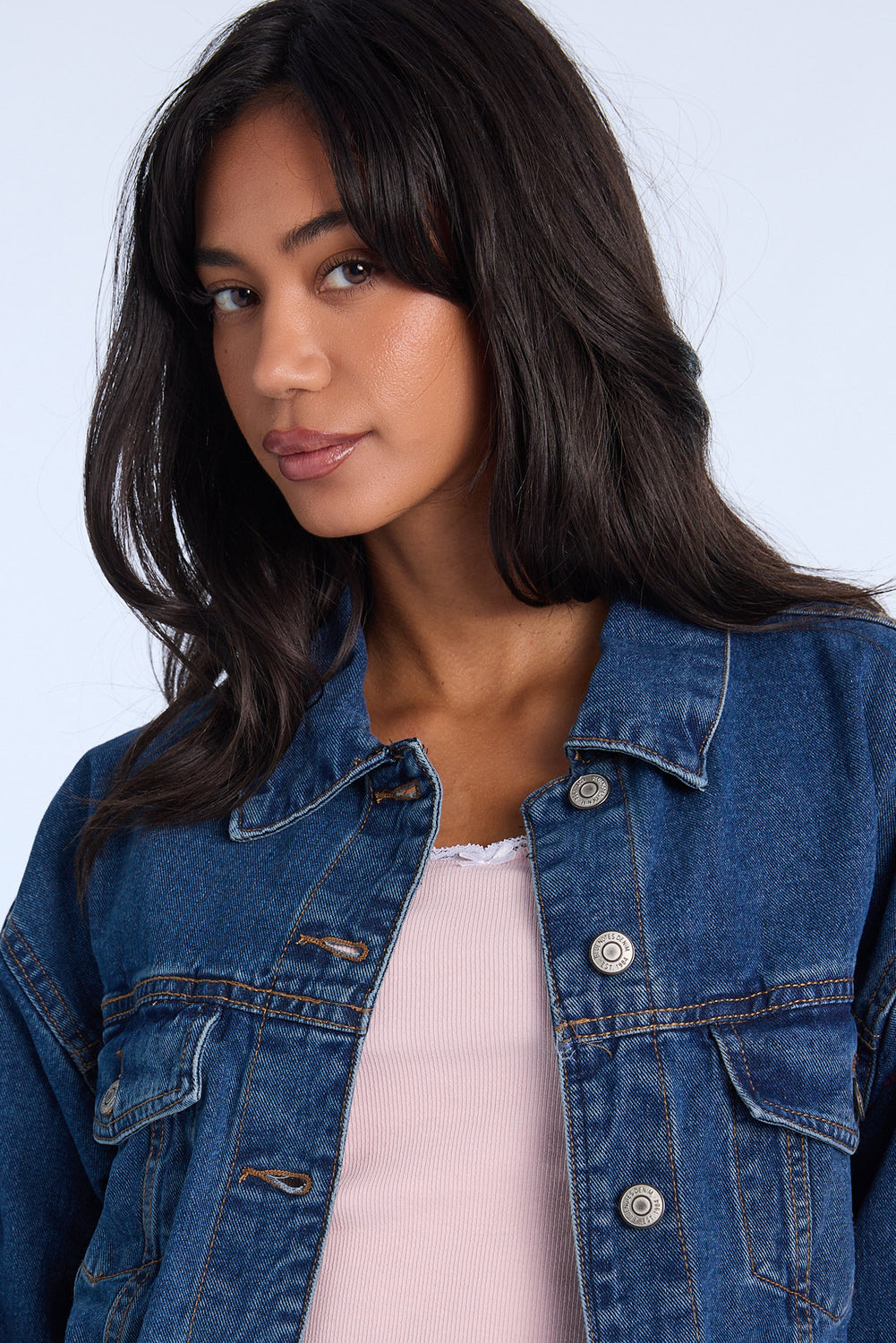Veste camionneur en denim Veste camionneur en denim