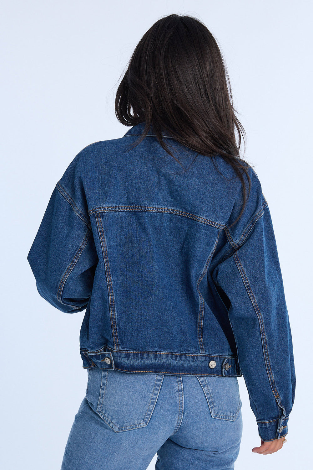Veste camionneur en denim Veste camionneur en denim