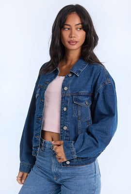 Veste camionneur en denim