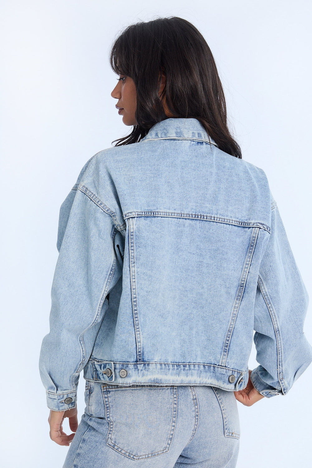 Veste camionneur en denim Veste camionneur en denim