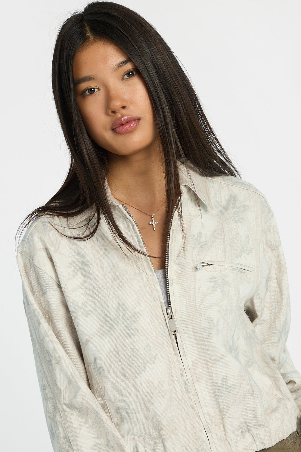 Veste de travail à col en sergé Veste de travail à col en sergé