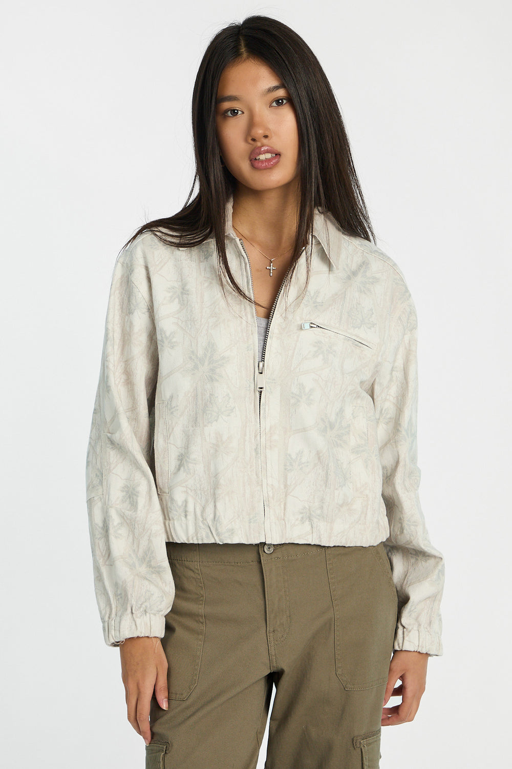 Veste de travail à col en sergé Veste de travail à col en sergé