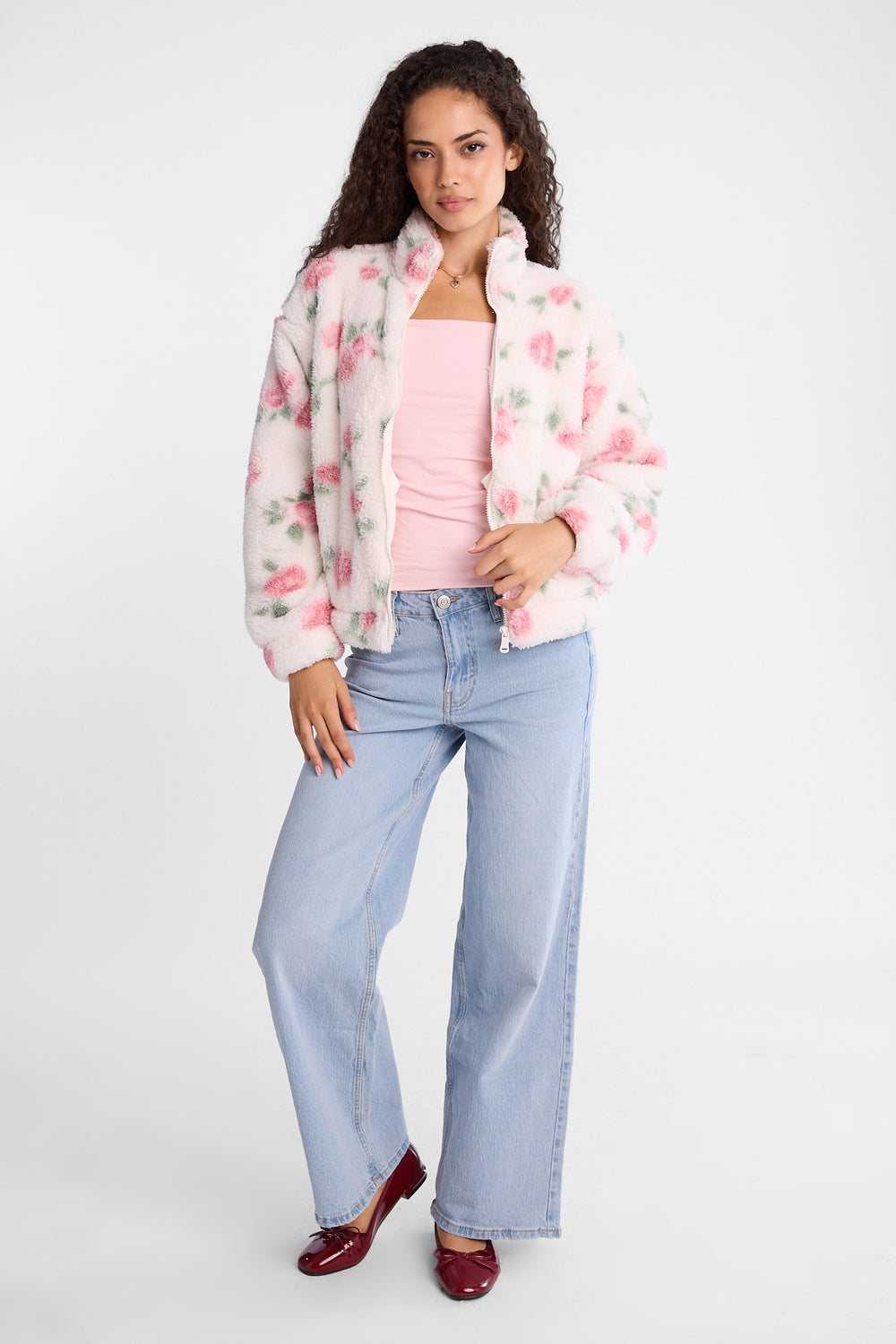 Sherpa Zip-Up Jacket Sherpa Zip-Up Jacket