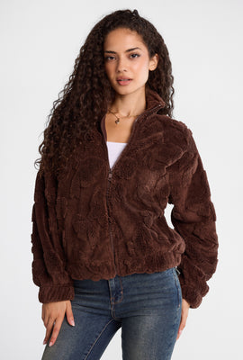 Sherpa Zip-Up Jacket