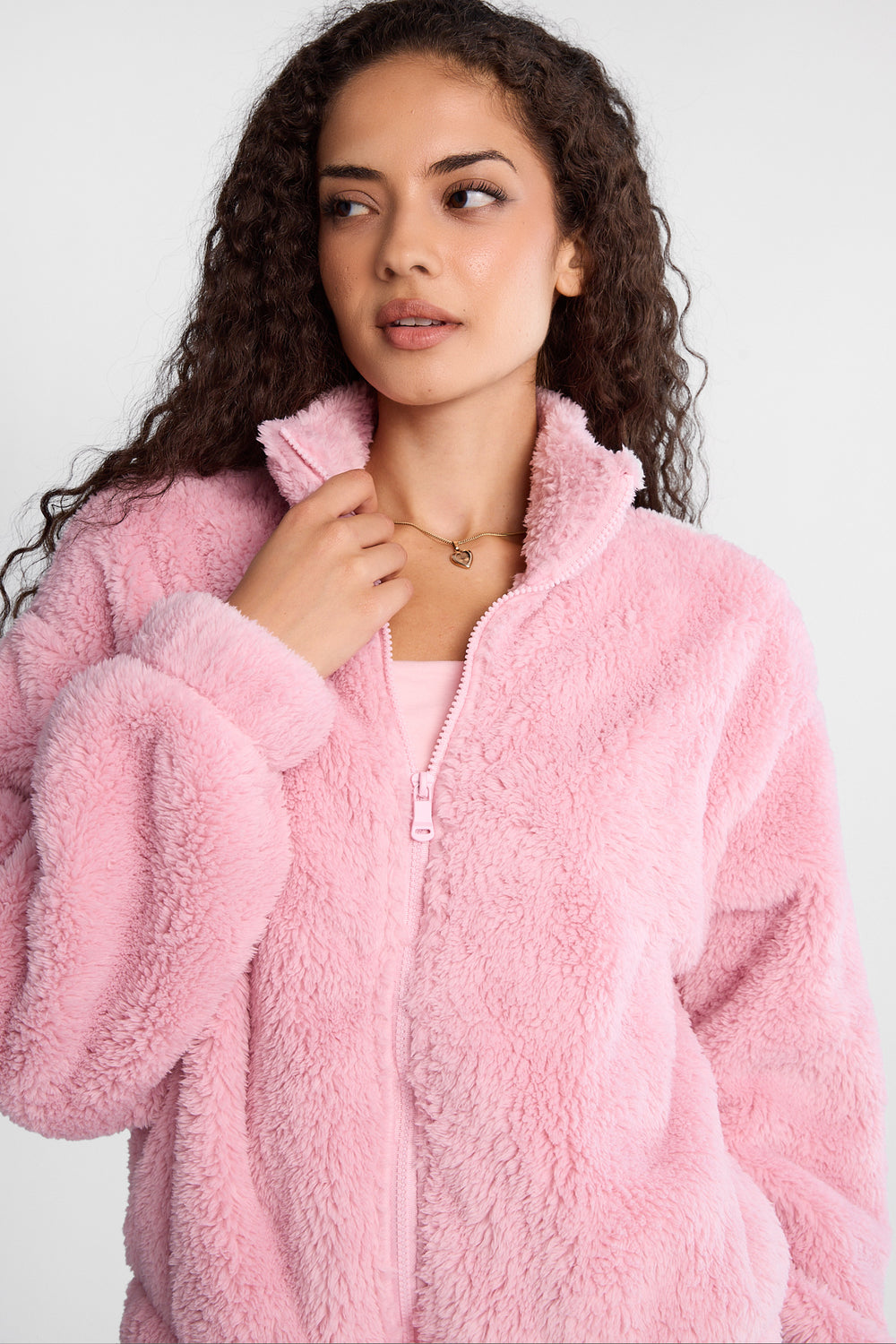 Sherpa Zip-Up Jacket Sherpa Zip-Up Jacket