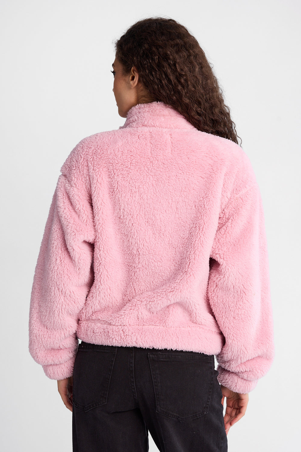 Veste zippée en sherpa Veste zippée en sherpa