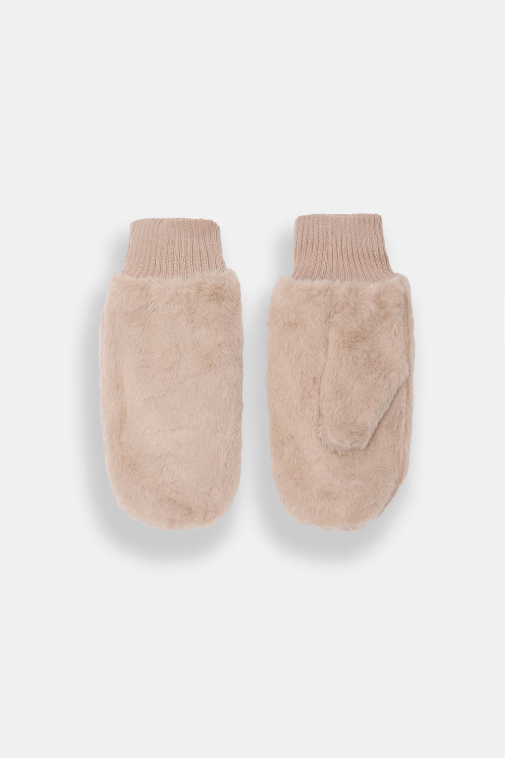 Moufles en molleton pelucheux Moufles en molleton pelucheux