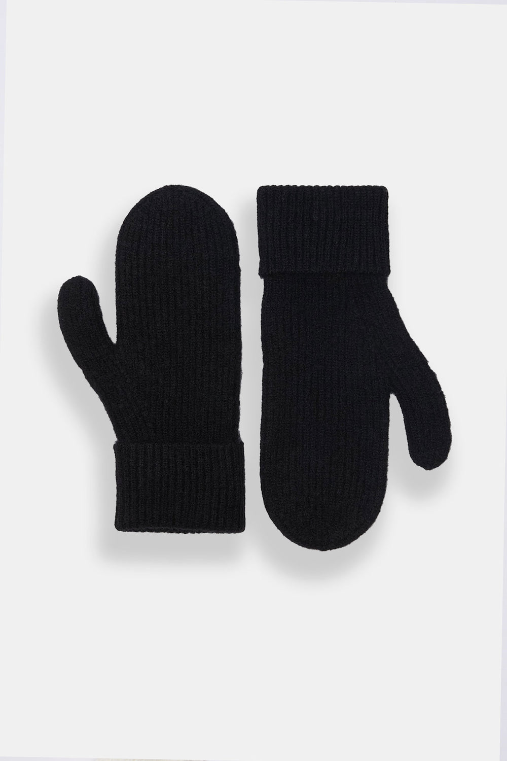 Ribbed Cuffed Mittens Ribbed Cuffed Mittens