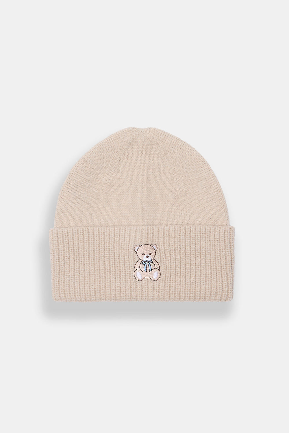 Tuque en tricot côtelé jersey avec revers Tuque en tricot côtelé jersey avec revers