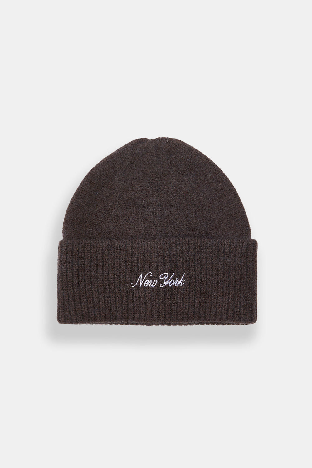 Tuque en tricot côtelé jersey avec revers Tuque en tricot côtelé jersey avec revers