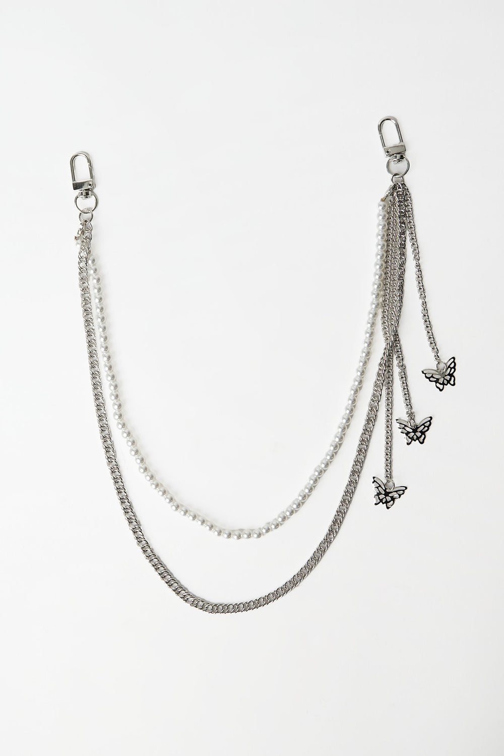 Chaîne de portefeuille en perles synthétiques Chaîne de portefeuille en perles synthétiques