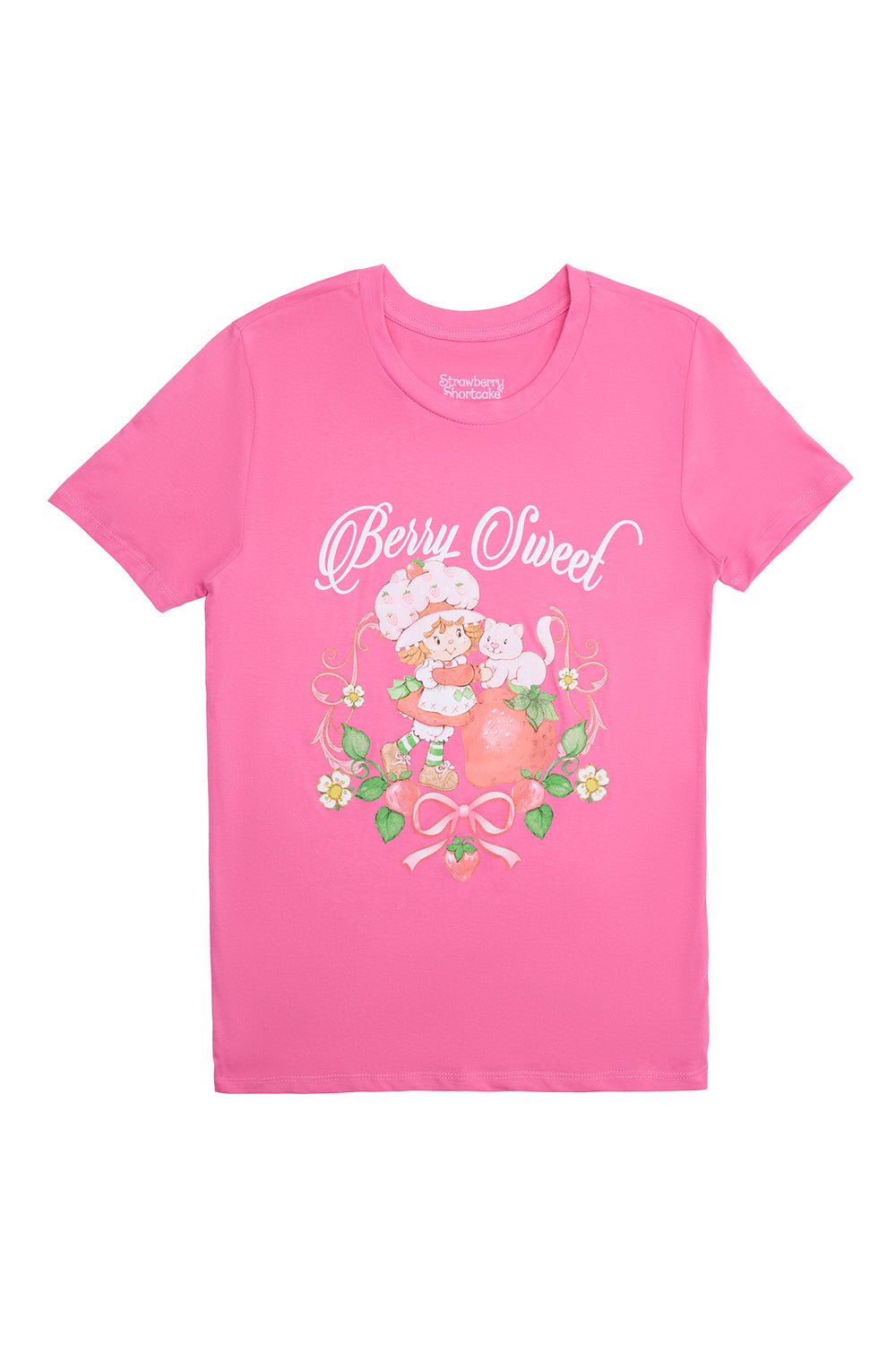 Strawberry Shortcake Berry Sweet Classic Graphic Tee Strawberry Shortcake Berry Sweet Classic Graphic Tee