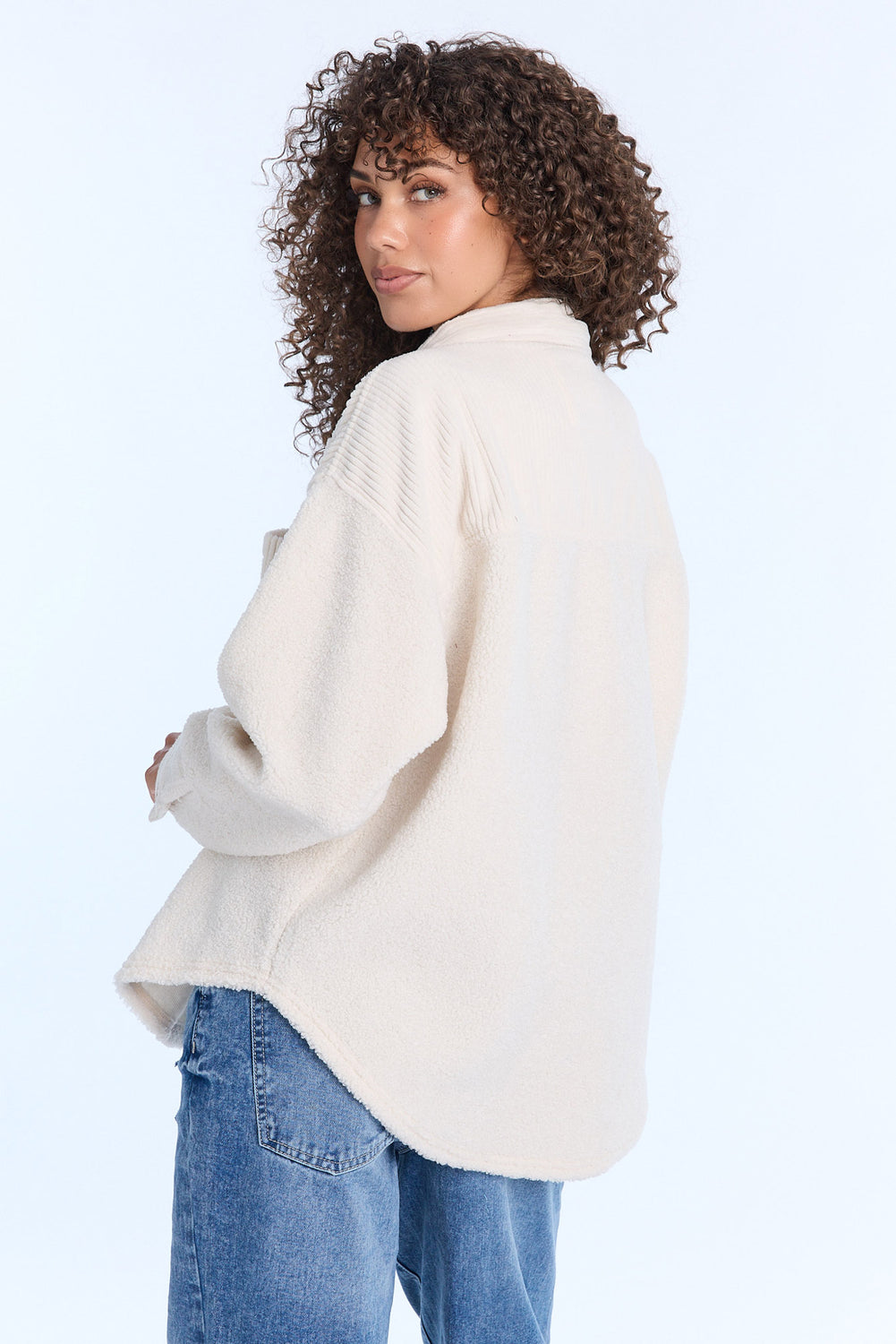 Sherpa Button-Up Shacket Sherpa Button-Up Shacket