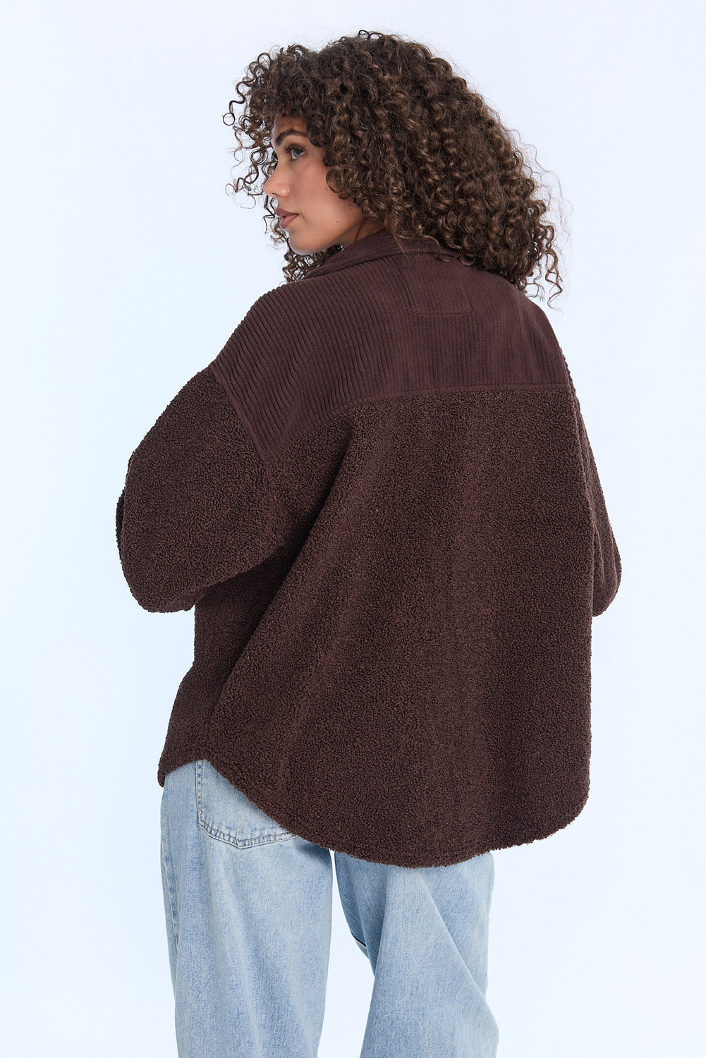 Sherpa Button-Up Shacket Sherpa Button-Up Shacket
