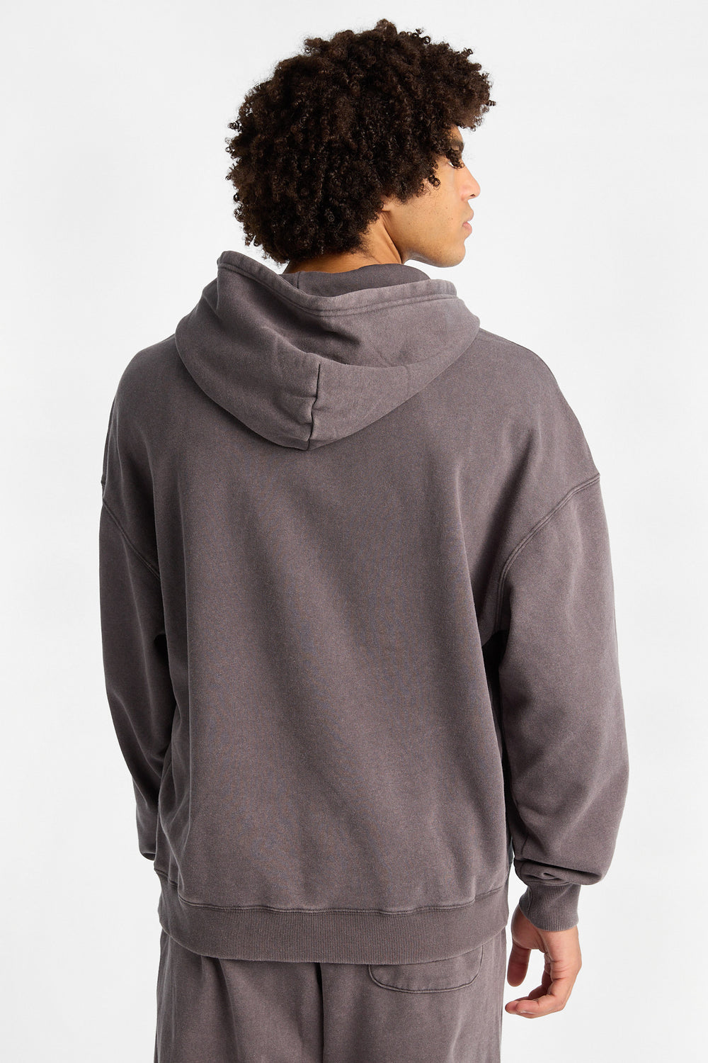 North Western Washed Boxy Hoodie North Western Washed Boxy Hoodie