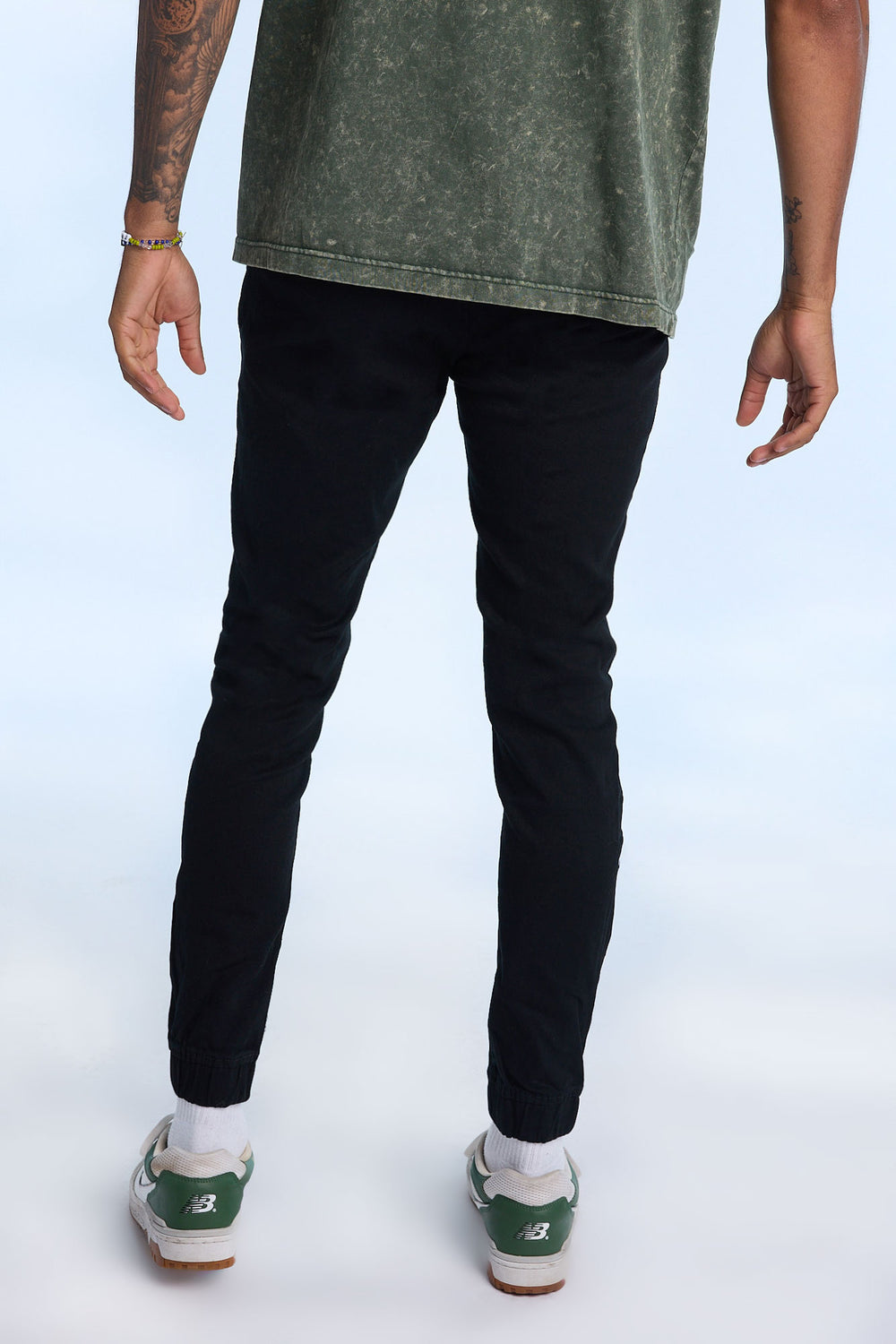 Mens Slim Twill Jogger Mens Slim Twill Jogger