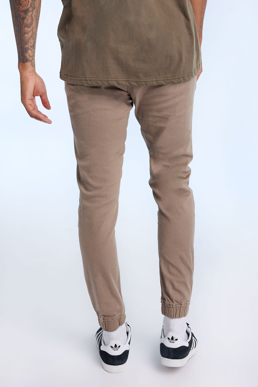 Mens Slim Twill Jogger Mens Slim Twill Jogger