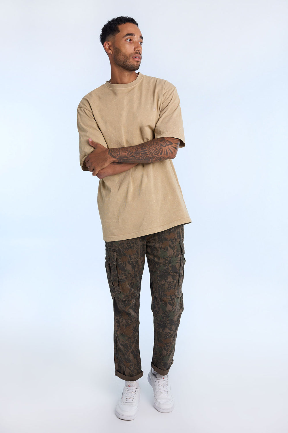 Pantalon cargo coupe ample homme Pantalon cargo coupe ample homme