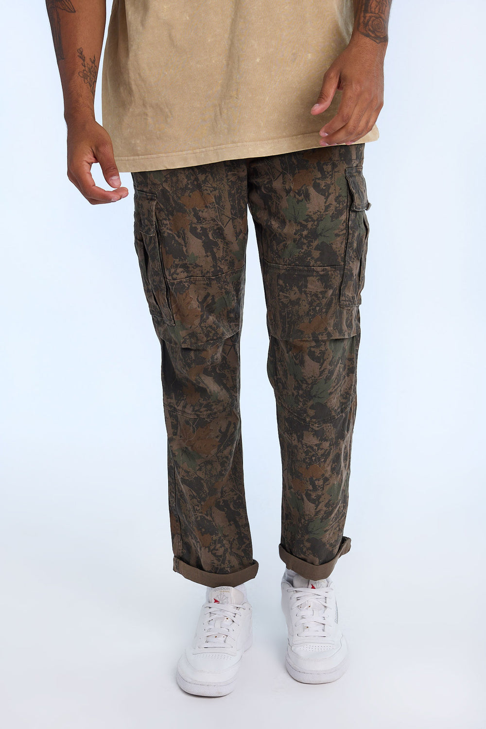 Pantalon cargo coupe ample homme Pantalon cargo coupe ample homme