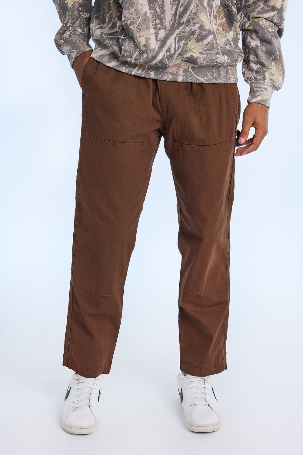 Pantalon de charpentier en sergé homme Pantalon de charpentier en sergé homme