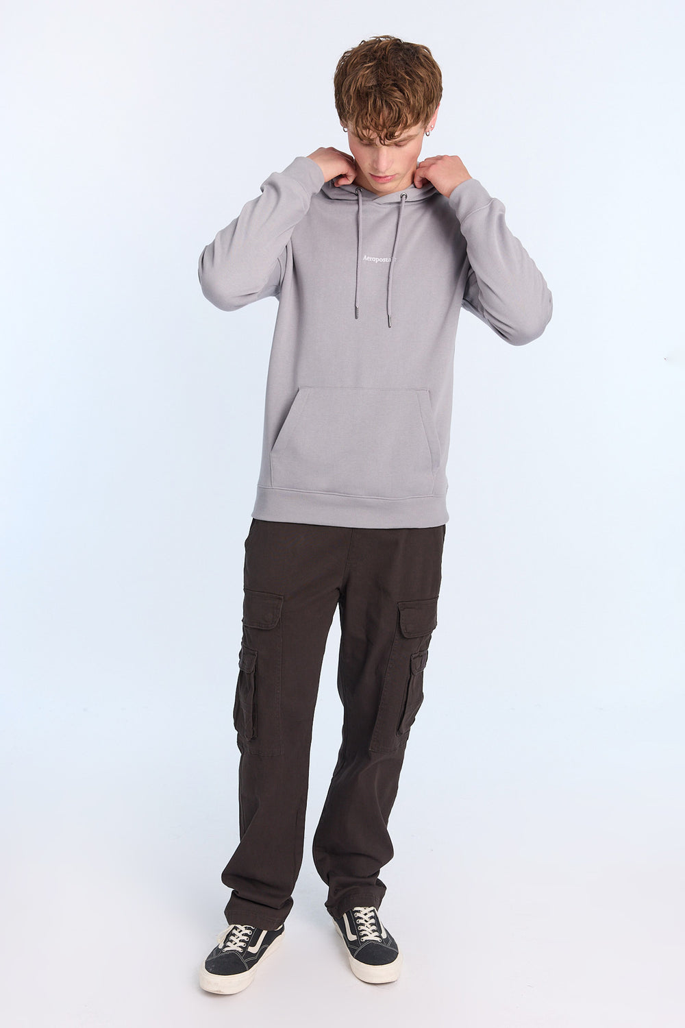 Pantalon cargo ample à 4 poches homme Pantalon cargo ample à 4 poches homme