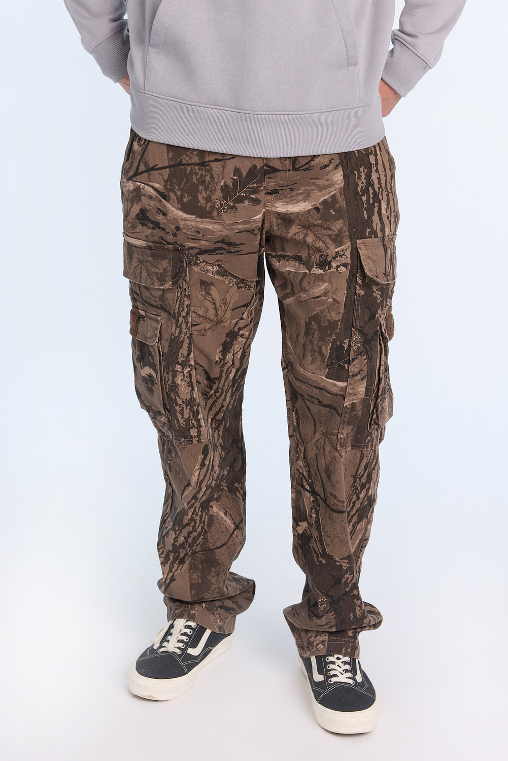 Pantalon cargo ample à 4 poches homme Pantalon cargo ample à 4 poches homme