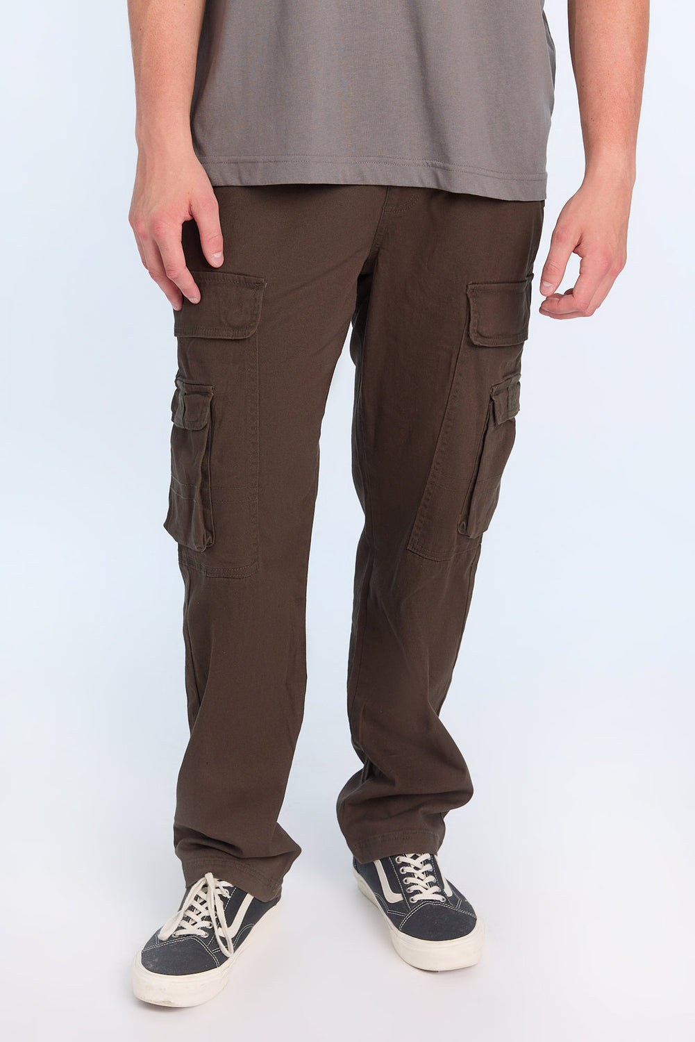 Pantalon cargo ample à 4 poches homme Pantalon cargo ample à 4 poches homme