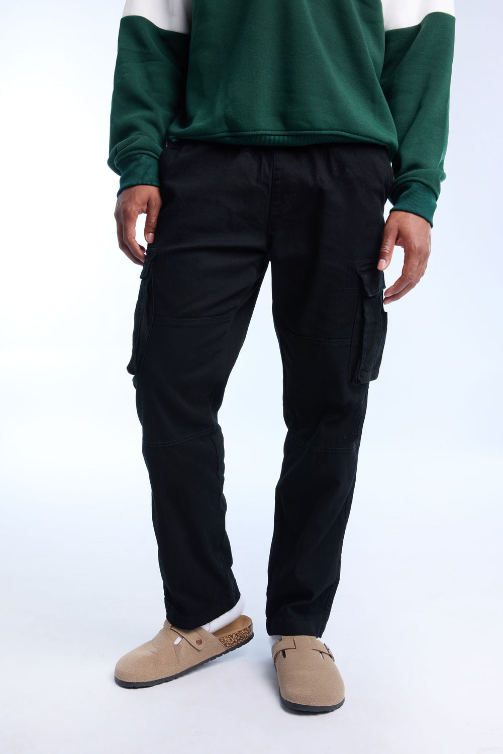 Pantalon cargo utilitaire ample homme Pantalon cargo utilitaire ample homme