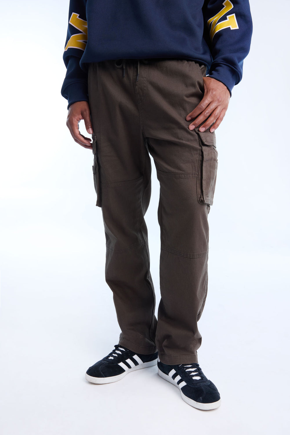 Pantalon cargo utilitaire ample homme Pantalon cargo utilitaire ample homme